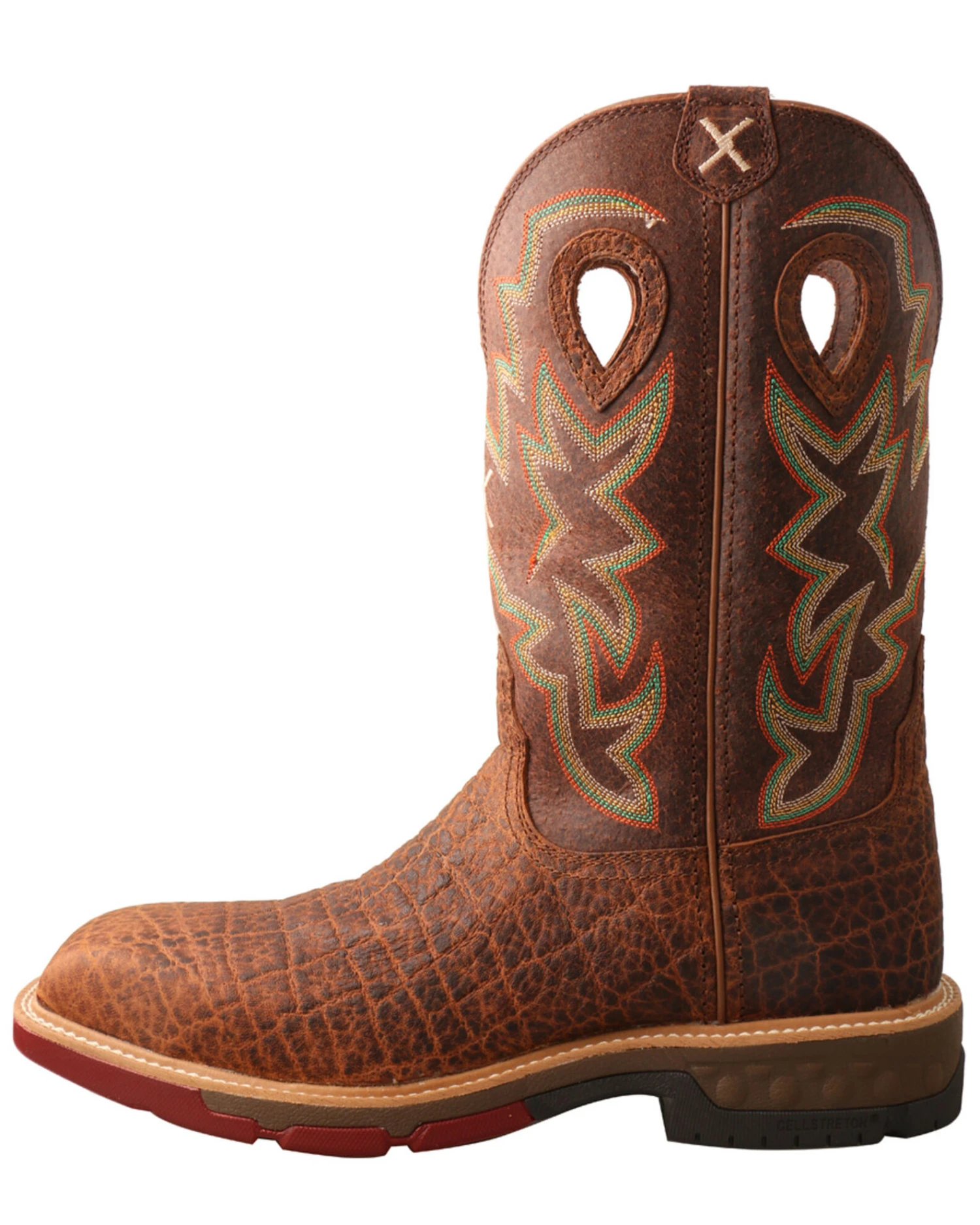 Twisted X Men's Tan Western Work Boots - Soft Toe 5 Twisted X Men's Tan Western Work Boots - Soft Toe - Image 3