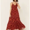 Shyanne Women's Chili Tile Dress