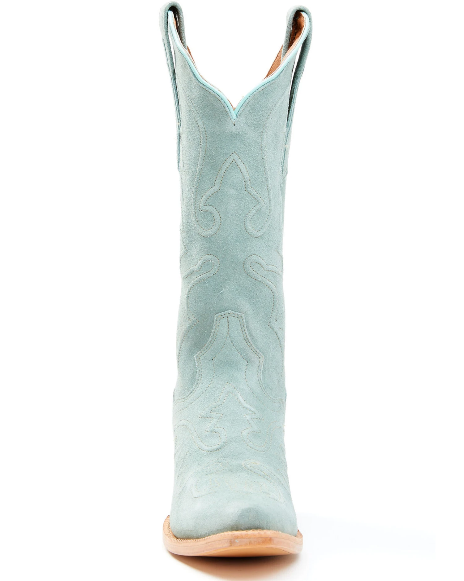 Dan Post Women's Suede Western Boots - Snip Toe 6 Dan Post Women's Suede Western Boots - Snip Toe - Image 4