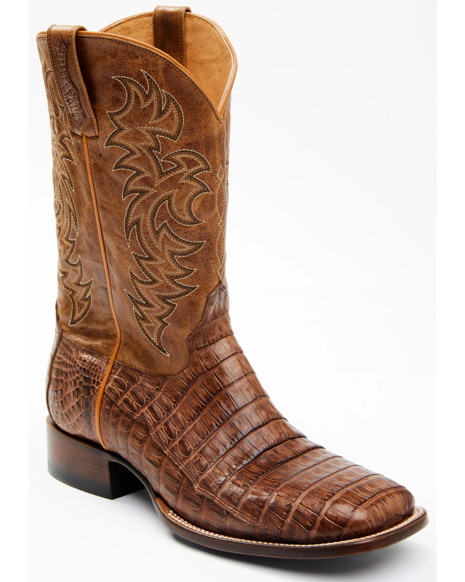 Cody James Men's Nuez Exotic Caiman Skin Western Boots - Broad Square Toe 3 Cody James Men's Nuez Exotic Caiman Skin Western Boots - Broad Square Toe