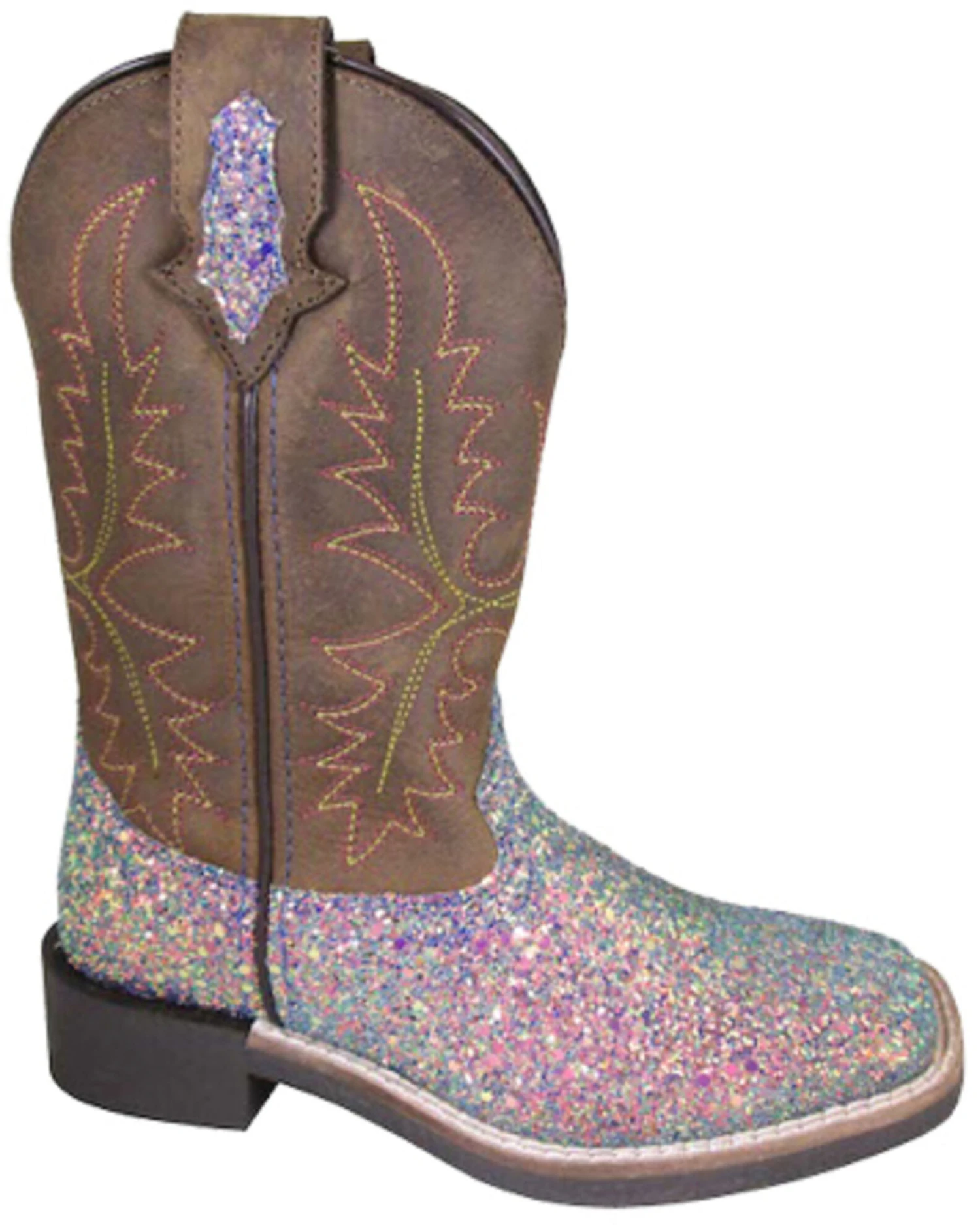 Smoky Mountain Girls' Ariel Western Boots - Broad Square Toe 3 Smoky Mountain Girls' Ariel Western Boots - Broad Square Toe