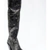 Dan Post Women's Black Snake Print Western Boots - Snip Toe