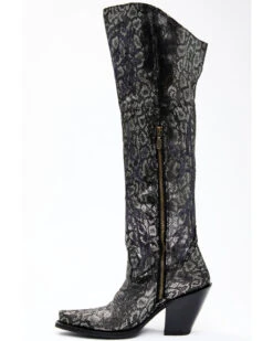Dan Post Women's Black Snake Print Western Boots - Snip Toe 12 Dan Post Women's Black Snake Print Western Boots - Snip Toe -Twisted X Sales 2000340406 040 P4