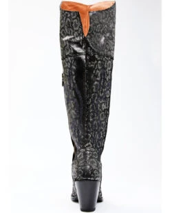 Dan Post Women's Black Snake Print Western Boots - Snip Toe 13 Dan Post Women's Black Snake Print Western Boots - Snip Toe -Twisted X Sales 2000340406 040 P5