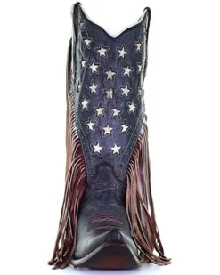 Corral Women's Lamb Stars Inlay & Studs Western Boots - Snip Toe -Twisted X Sales 2000340851 400 P4