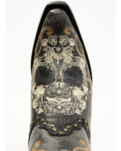 Corral Women's Floral Skull Embroidery & Studs Western Boots - Snip Toe 14 Corral Women's Floral Skull Embroidery & Studs Western Boots - Snip Toe -Twisted X Sales 2000340854 001 P6