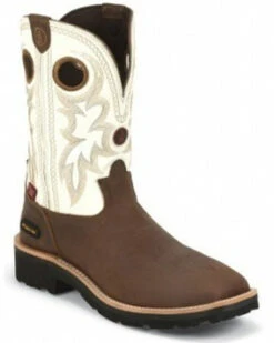 Tony Lama Men's Fireball Western Work Boots - Composite Toe
