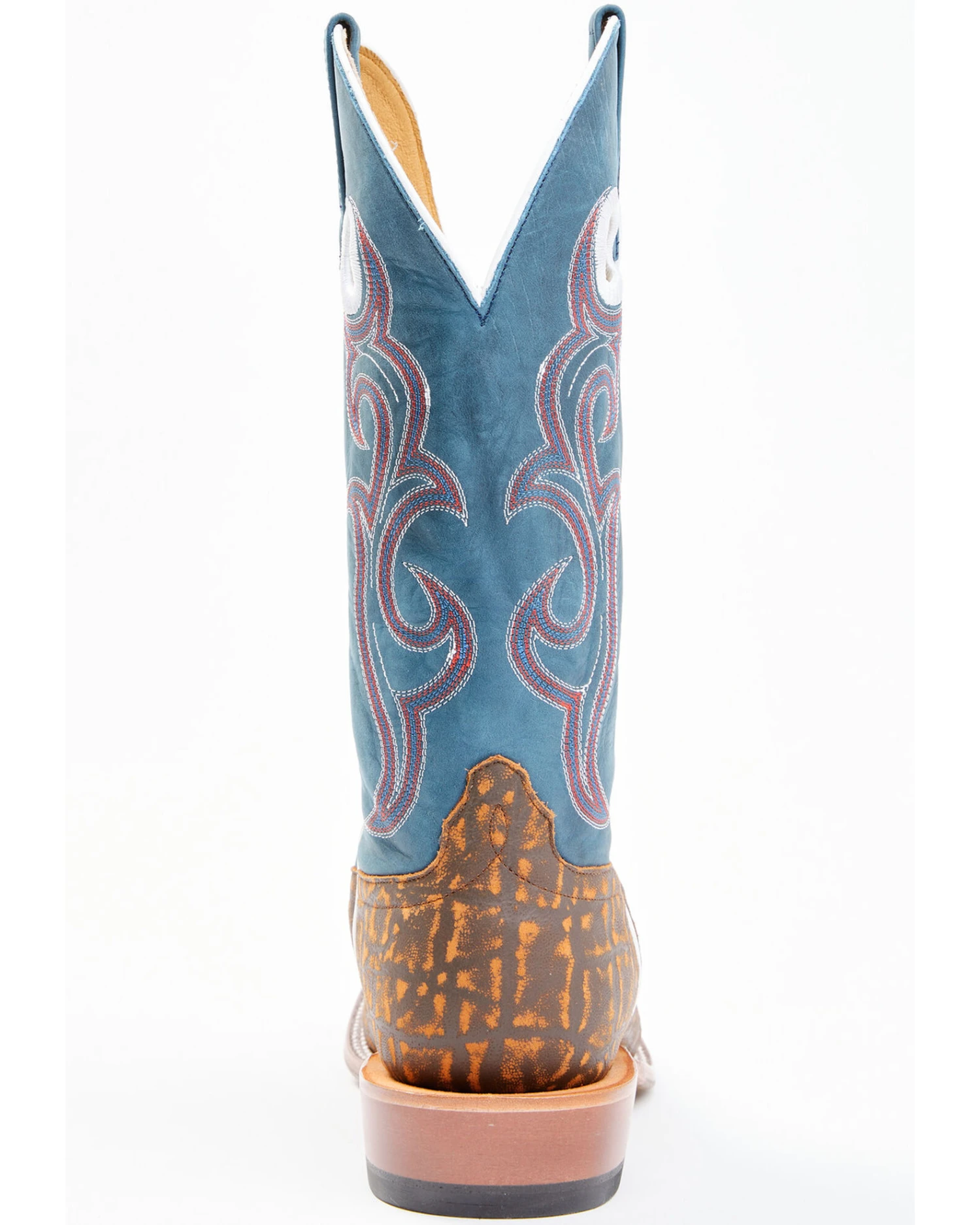 HorsePower Men's Sugared Western Boots - Broad Square Toe 7 HorsePower Men's Sugared Western Boots - Broad Square Toe - Image 5