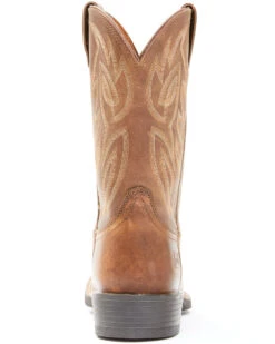 Justin Men's Dusky Brown Canter Cowhide Leather Western Boots - Broad Square Toe  -Twisted X Sales 2000341632 200 P5