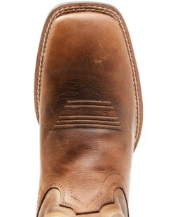 Justin Men's Dusky Brown Canter Cowhide Leather Western Boots - Broad Square Toe  -Twisted X Sales 2000341632 200 P6
