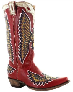 Old Gringo Women's Eagle Stitch Western Boots - Snip Toe