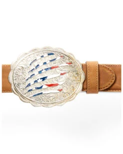 Shyanne Women's Brown Americana Slashed Belt  -Twisted X Sales 2000343948 200 P2