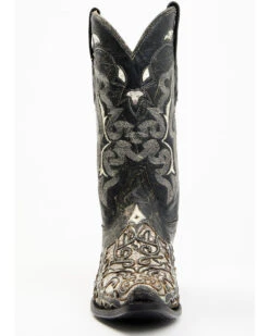Corral Men's Exotic Python Skin Inlay Western Boots - Snip Toe 12 Corral Men's Exotic Python Skin Inlay Western Boots - Snip Toe -Twisted X Sales 2000345254 944 P4