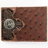 Cody James Men's Bifold Ostrich Print Embossed Bi-Fold Wallet 2 Cody James Men's Bifold Ostrich Print Embossed Bi-Fold Wallet -Twisted X Sales 2000346690 200 P1