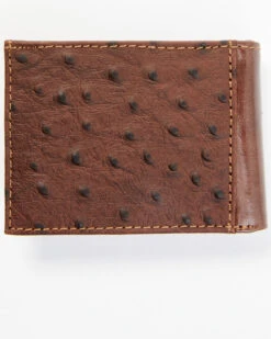 Cody James Men's Bifold Ostrich Print Embossed Bi-Fold Wallet 7 Cody James Men's Bifold Ostrich Print Embossed Bi-Fold Wallet -Twisted X Sales 2000346690 200 P3