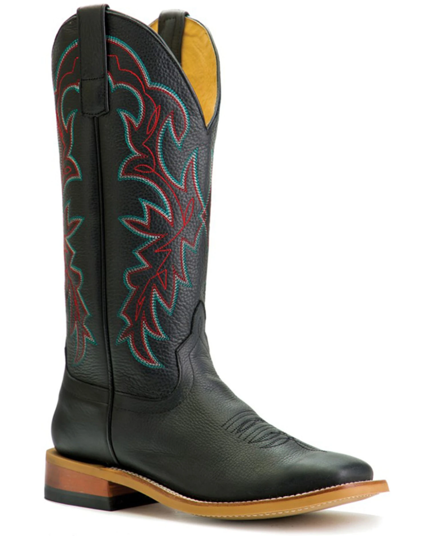 Macie Bean Women's Little Black Boot Western Boots - Broad Square Toe 3 Macie Bean Women's Little Black Boot Western Boots - Broad Square Toe