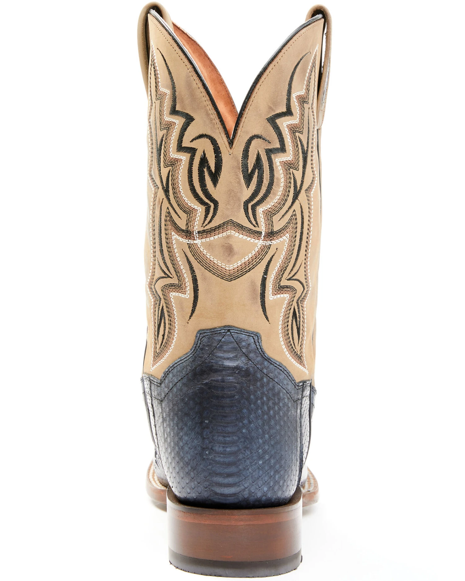 Dan Post Men's Exotic Snake Skin Western Boots - Broad Square Toe 7 Dan Post Men's Exotic Snake Skin Western Boots - Broad Square Toe - Image 5