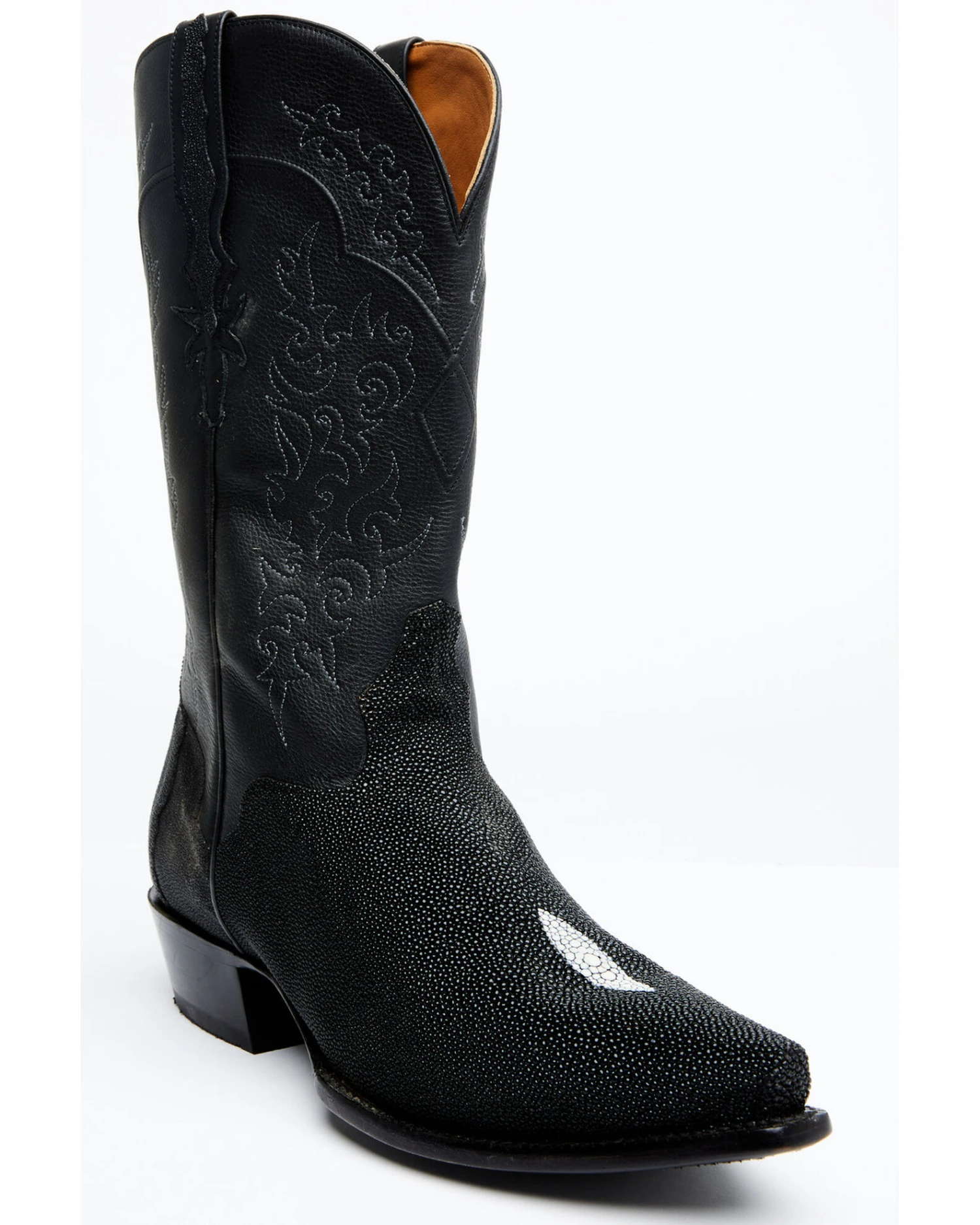 El Dorado Men's Exotic Stingray Skin Western Boots - Snip Toe 3 El Dorado Men's Exotic Stingray Skin Western Boots - Snip Toe