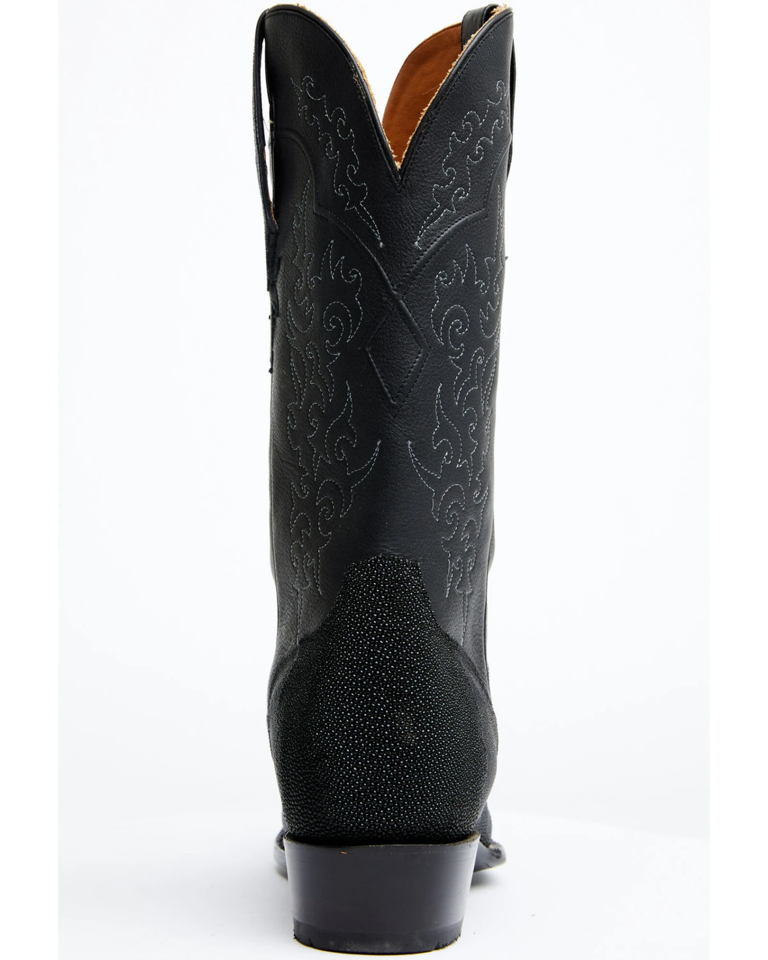 El Dorado Men's Exotic Stingray Skin Western Boots - Snip Toe 7 El Dorado Men's Exotic Stingray Skin Western Boots - Snip Toe - Image 5
