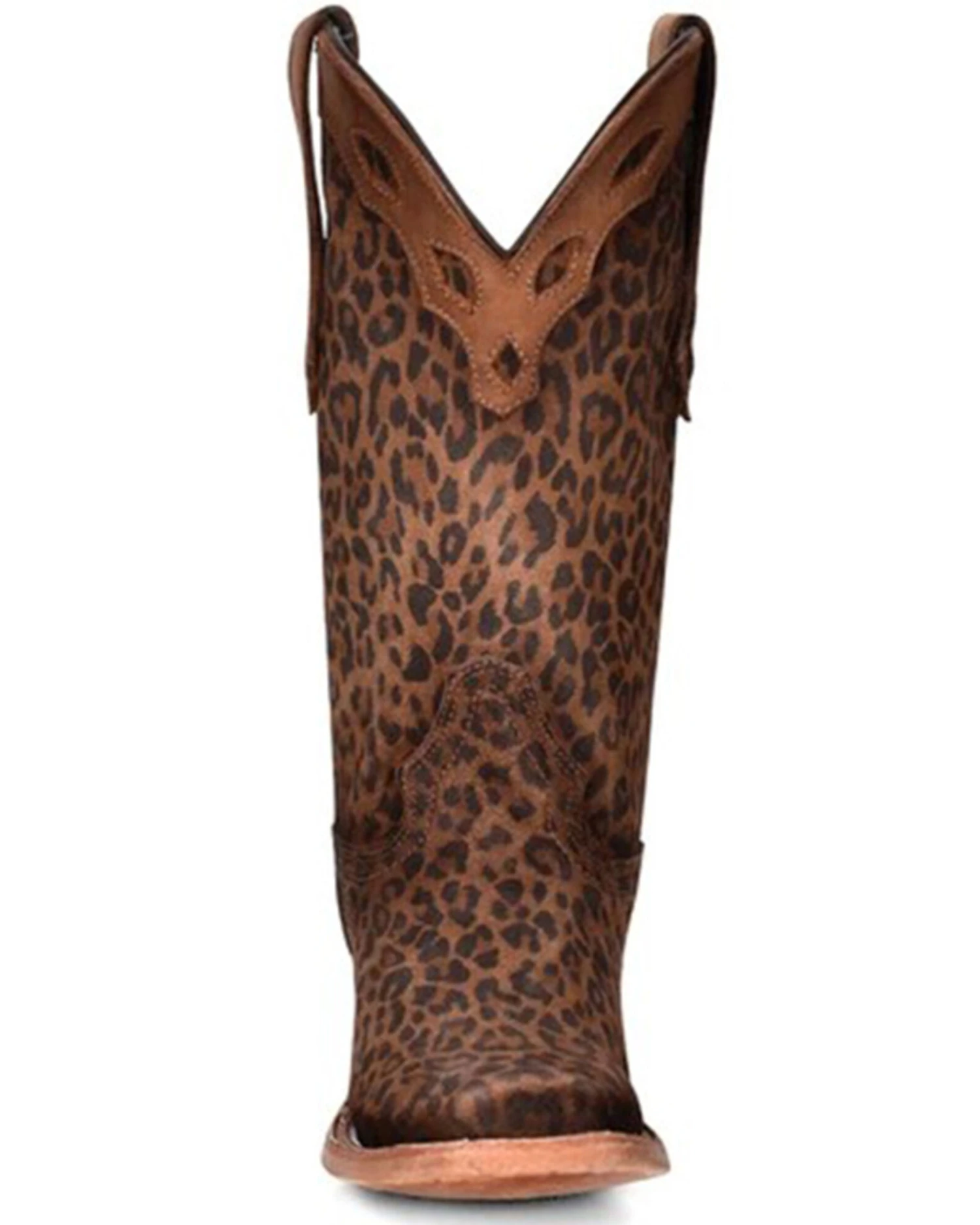 Corral Women's Leopard Print Western Boots - Square Toe 5 Corral Women's Leopard Print Western Boots - Square Toe - Image 3