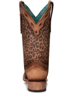 Corral Women's Leopard Print Western Boots - Square Toe 9 Corral Women's Leopard Print Western Boots - Square Toe -Twisted X Sales 2000351161 902 P4