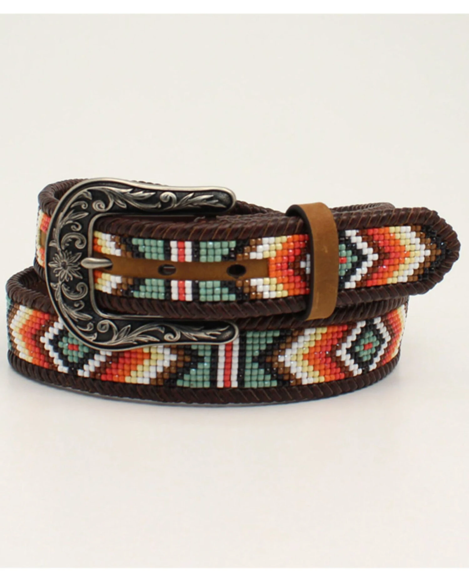 Nocona Women's Southwestern Beaded Western Belt 3 Nocona Women's Southwestern Beaded Western Belt