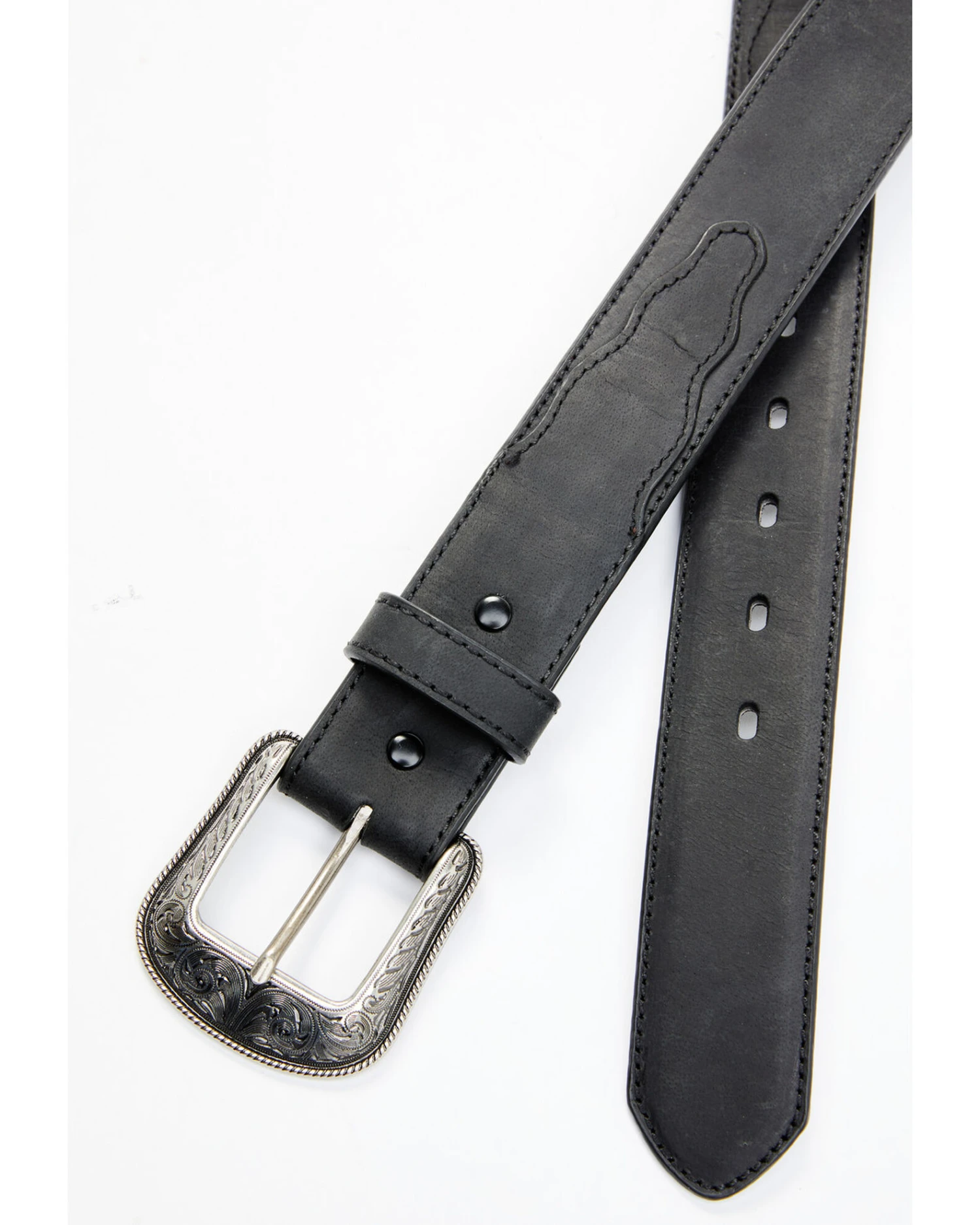 Cody James Men's Casual Billet Leather Belt 4 Cody James Men's Casual Billet Leather Belt - Image 2