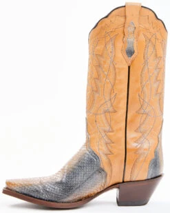 Dan Post Women's Zacatecas Exotic Watersnake Western Boots - Snip Toe -Twisted X Sales 2000352672 250 P3