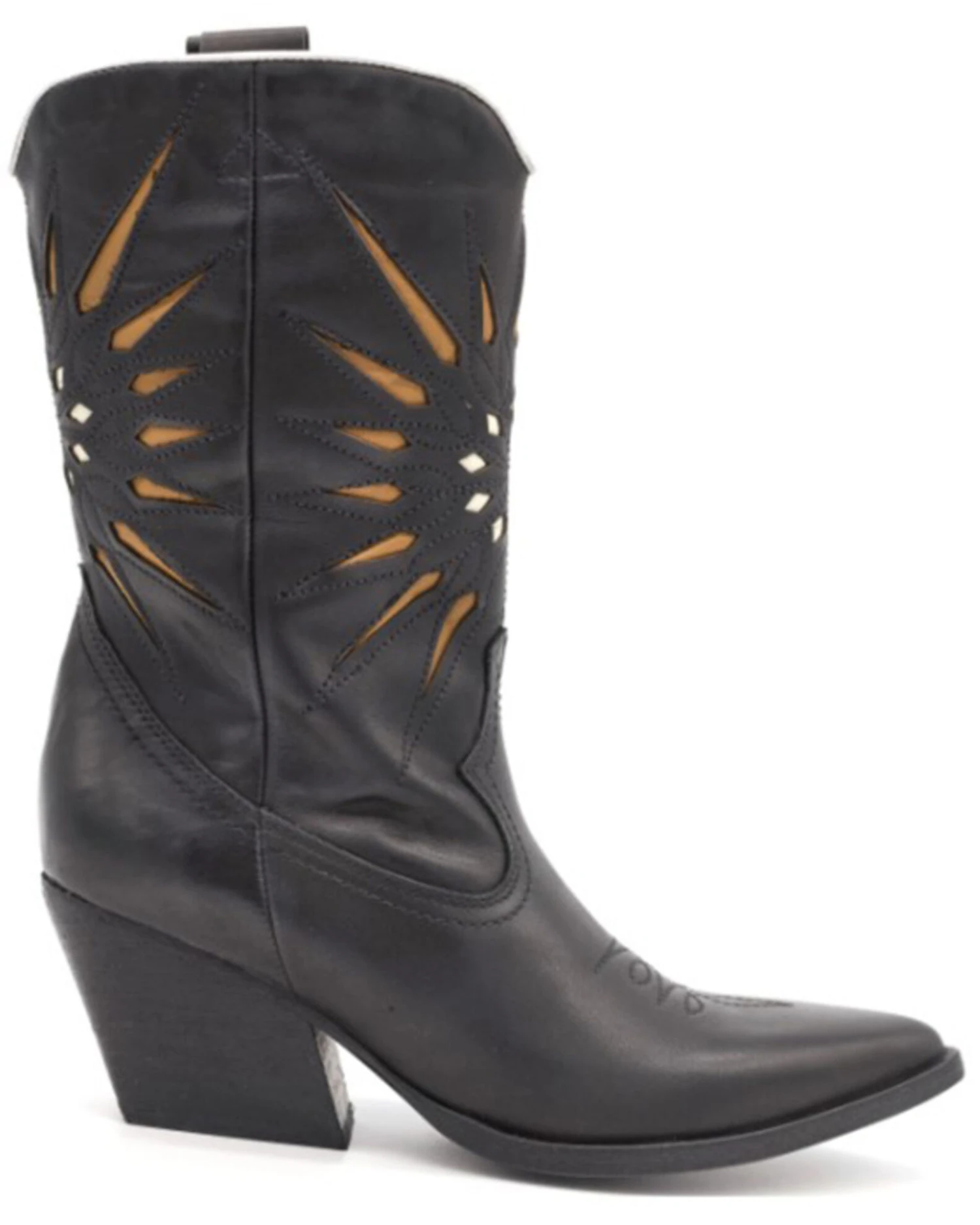 Golo Women's Contrasting Sun Western Boots - Pointed Toe 4 Golo Women's Contrasting Sun Western Boots - Pointed Toe - Image 2