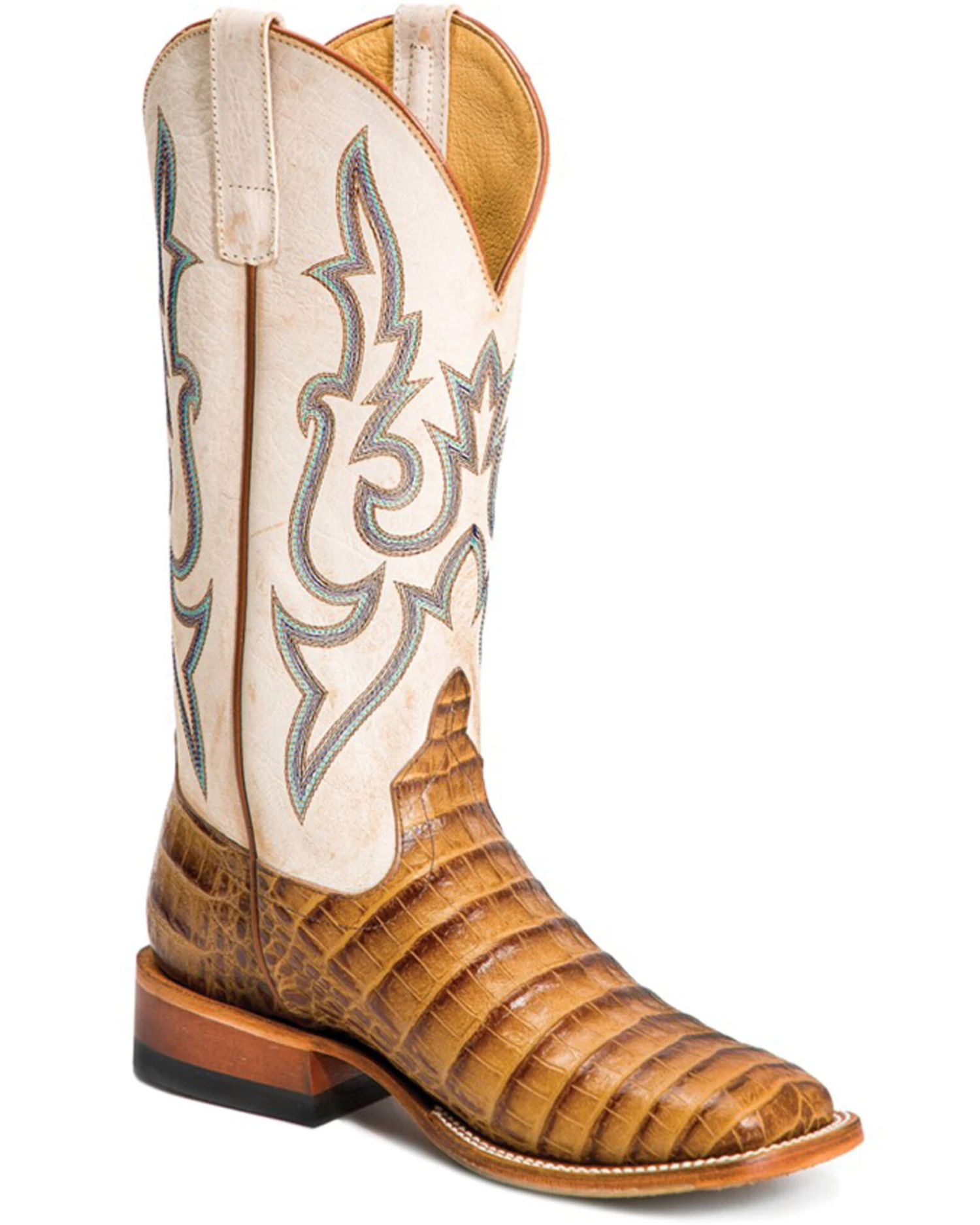 Macie Bean Women's Slick Rikki Western Boots - Broad Square Toe 3 Macie Bean Women's Slick Rikki Western Boots - Broad Square Toe