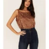 Free People Women's Shimmer & Shine Sequins Bodysuit -Twisted X Sales 2000357151 662 P1