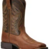 Ariat Boys' Amos Leather Western Boot - Broad Square Toe  -Twisted X Sales 2000357339 200 P1