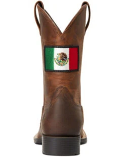 Ariat Boys' Orguillo Mexicano II Distressed Western Boot - Broad Square Toe  -Twisted X Sales 2000357347 200 P3