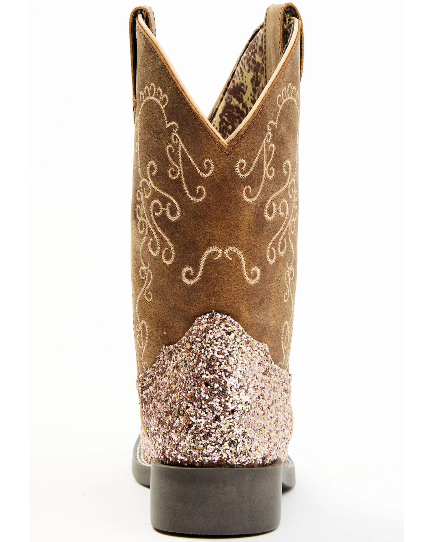 Shyanne Girls' Sparkle Plenty Boots - Broad Square Toe 7 Shyanne Girls' Sparkle Plenty Boots - Broad Square Toe - Image 5