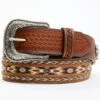 Cody James Men's Southwestern Concho Ribbon Inlay Belt 1 Cody James Men's Southwestern Concho Ribbon Inlay Belt -Twisted X Sales 2000359613 281 P1