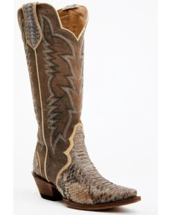 Idyllwind Women's Triad Exotic Python Western Boot - Snip Toe
