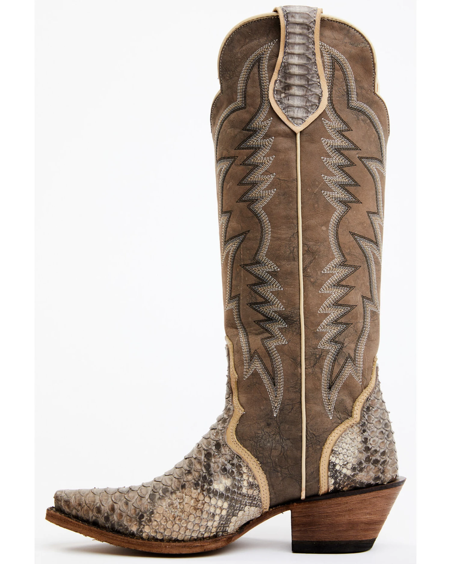 Idyllwind Women's Triad Exotic Python Western Boot - Snip Toe 5 Idyllwind Women's Triad Exotic Python Western Boot - Snip Toe - Image 3