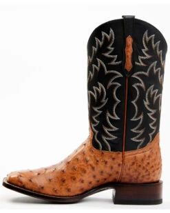 Cody James Men's Full Quill Cognac Ostrich Exotic Western Boots - Broad Square Toe 11 Cody James Men's Full Quill Cognac Ostrich Exotic Western Boots - Broad Square Toe -Twisted X Sales 2000359772 001 P3