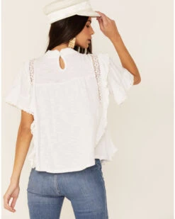 Free People Women's Le Femme Tee -Twisted X Sales 2000360466 100 P4