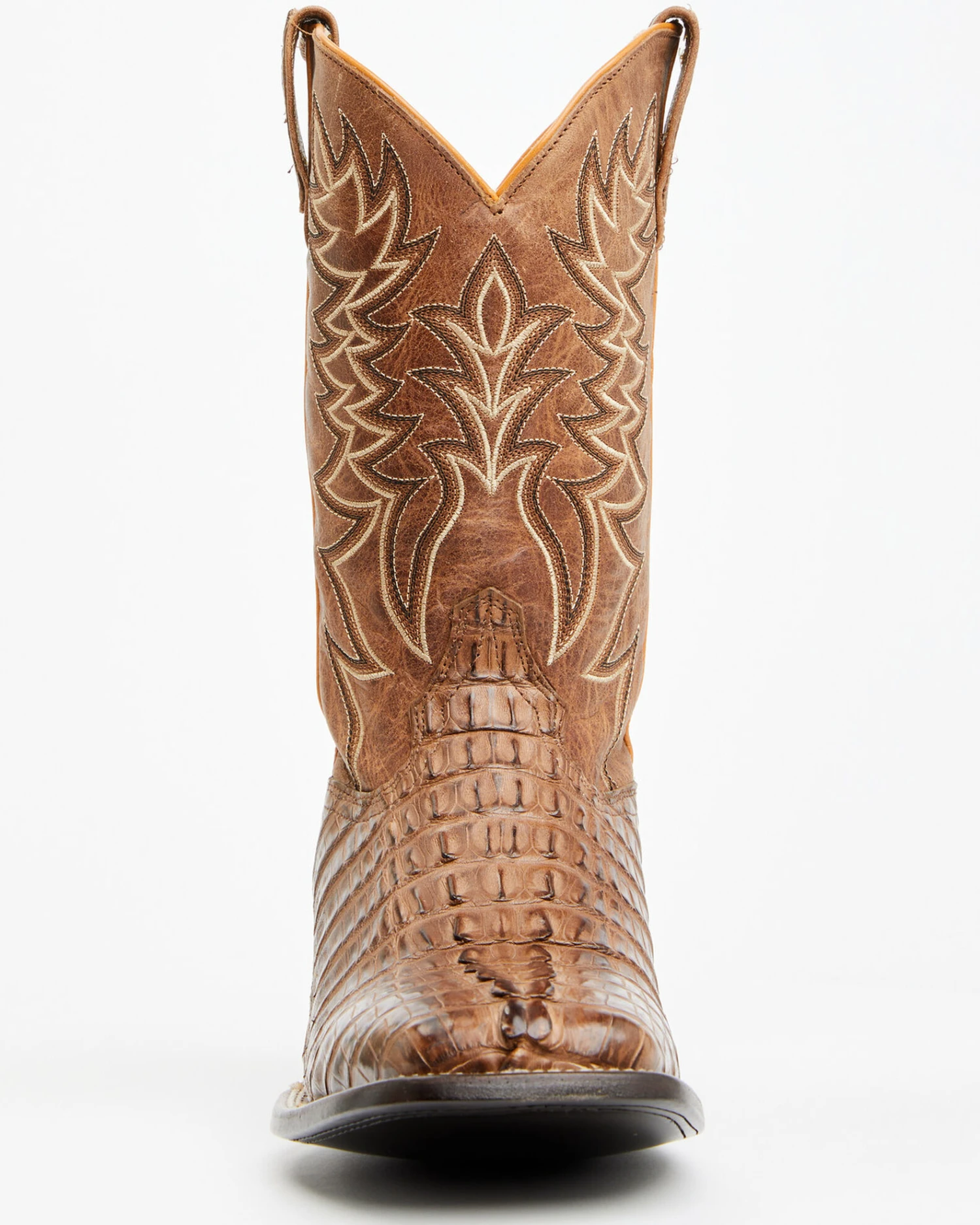 Cody James Men's Exotic Caiman Tail Western Boots - Broad Square Toe 6 Cody James Men's Exotic Caiman Tail Western Boots - Broad Square Toe - Image 4