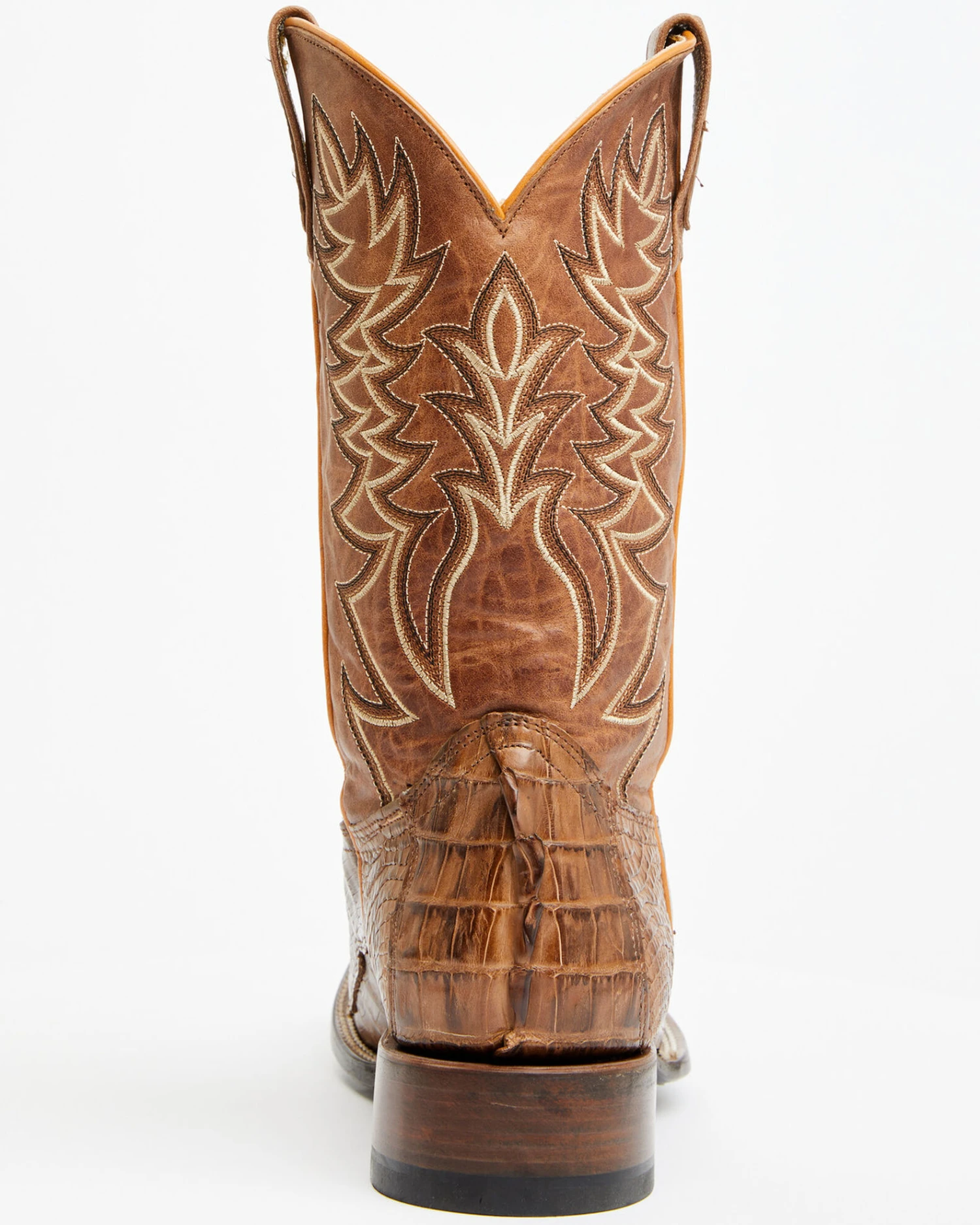 Cody James Men's Exotic Caiman Tail Western Boots - Broad Square Toe 7 Cody James Men's Exotic Caiman Tail Western Boots - Broad Square Toe - Image 5