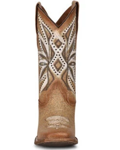 Corral Girls' Straw Embroidery Western Boots - Square Toe -Twisted X Sales 2000361091 280 P3