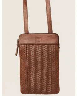 Cleo + Wolf Women's Basketweave Leather Crossbody Bag -Twisted X Sales 2000365874 200 P2