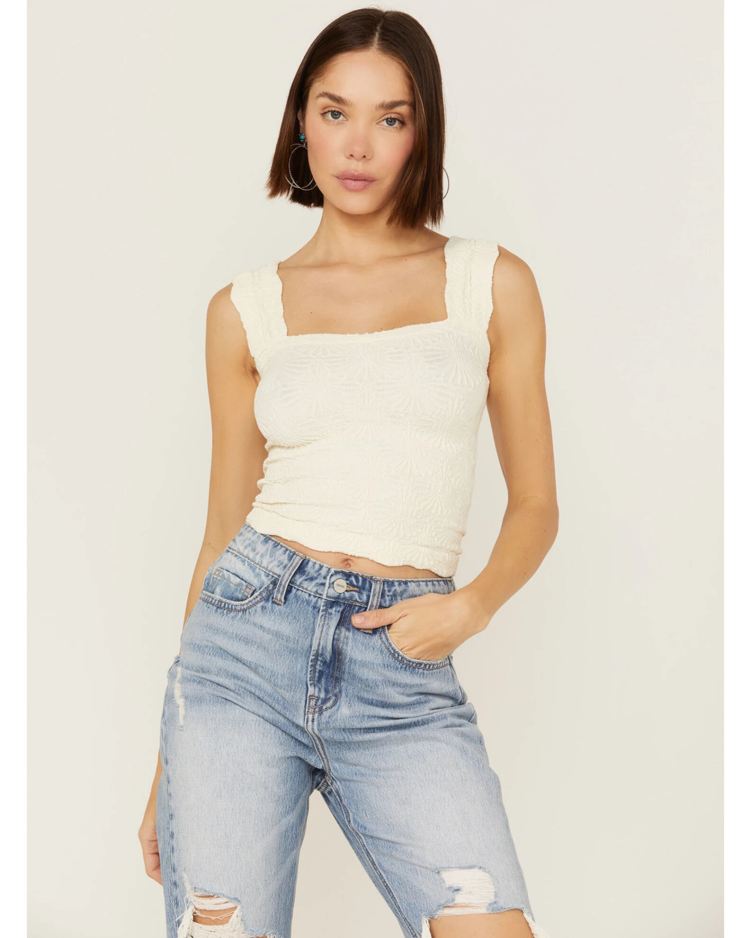 Free People Women's Love Letter Cami 3 Free People Women's Love Letter Cami