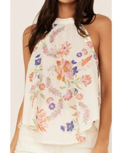 Free People Women's Emily Printed Tank -Twisted X Sales 2000366156 103 P3
