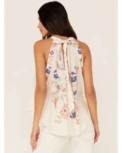 Free People Women's Emily Printed Tank -Twisted X Sales 2000366156 103 P4