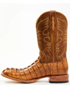 Cody James Men's Caiman Cognac 12" Exotic Western Boots - Broad Square Toe 11 Cody James Men's Caiman Cognac 12" Exotic Western Boots - Broad Square Toe -Twisted X Sales 2000366182 280 P3