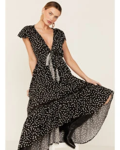 Beyond The Radar Women's Polka Dot Picnic Midi Dress  -Twisted X Sales 2000366188 001 P4