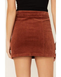 Wishlist Women's Side Button Corduroy Mini Skirt 9 Wishlist Women's Side Button Corduroy Mini Skirt -Twisted X Sales 2000366226 290 P4