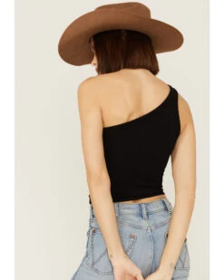 Fornia Women's Top One One Shoulder Ribbed Cami Top 8 Fornia Women's Top One One Shoulder Ribbed Cami Top -Twisted X Sales 2000368173 001 P3